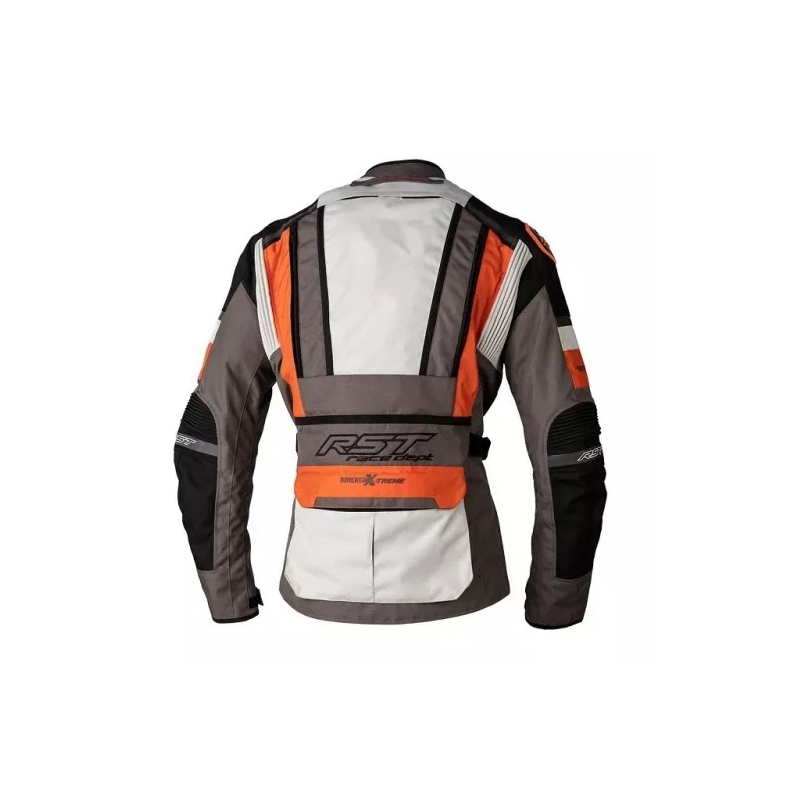 Motoristična jakna RST Pro Series Adventure-Xtreme CE black-grey-silver-orange razprodaja