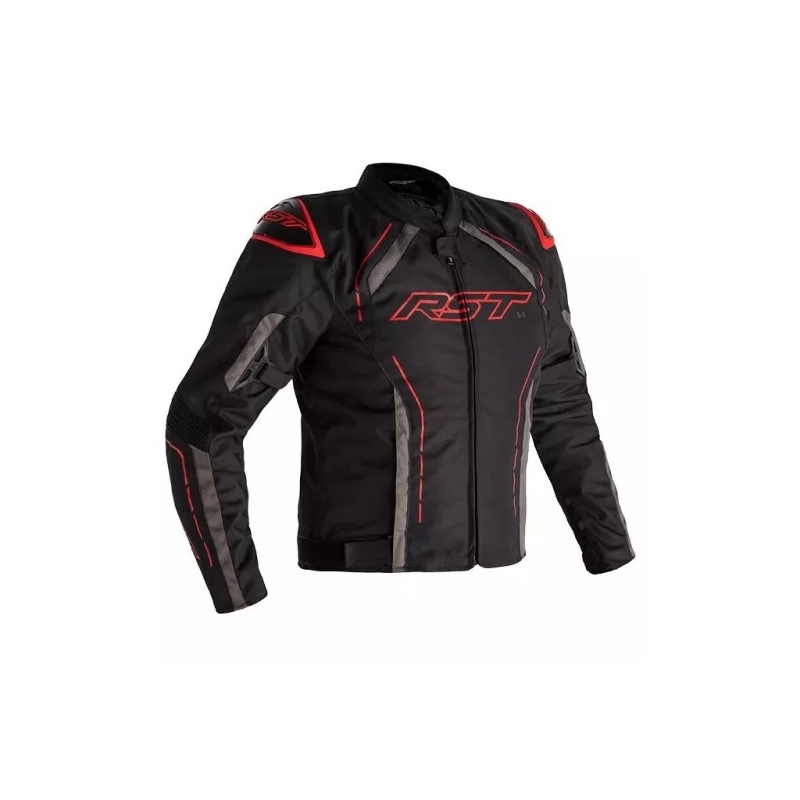 Motoristična jakna RST S-1 CE black-grey-red razprodaja