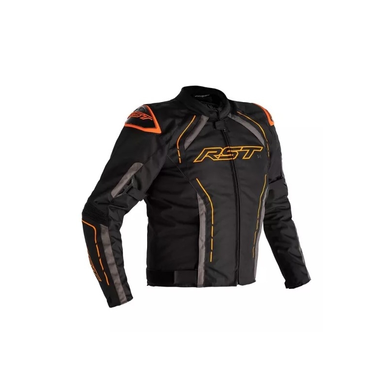 Motoristična jakna RST S-1 CE black-grey-orange razprodaja
