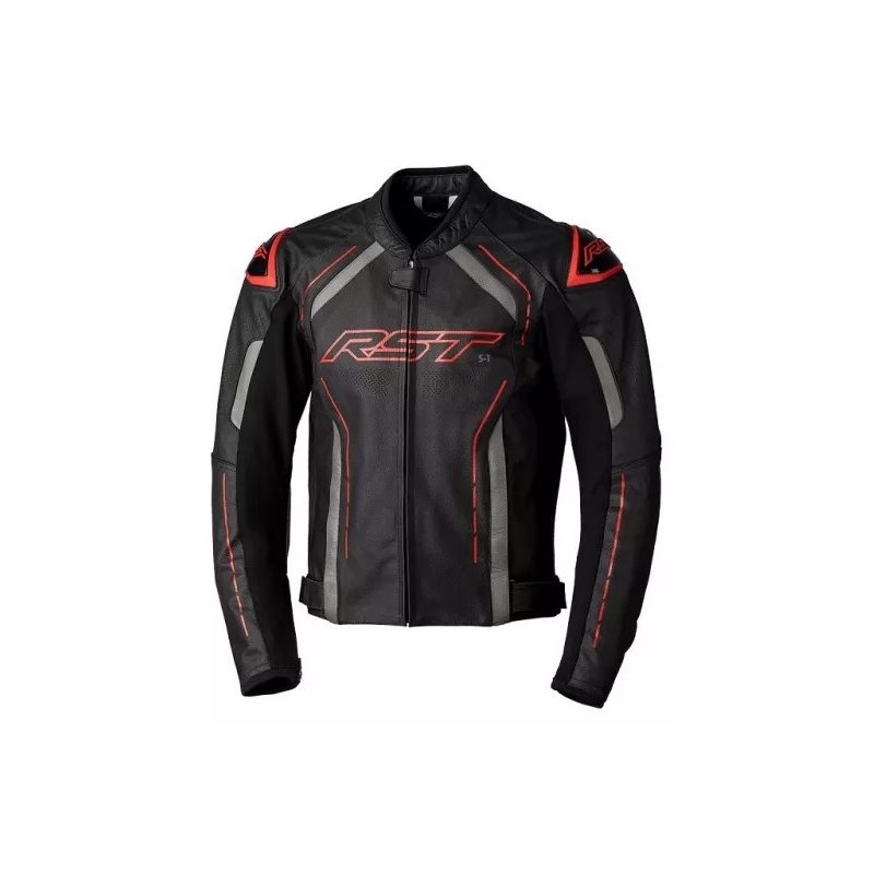 Motoristična jakna RST S1 CE black-grey-red razprodaja