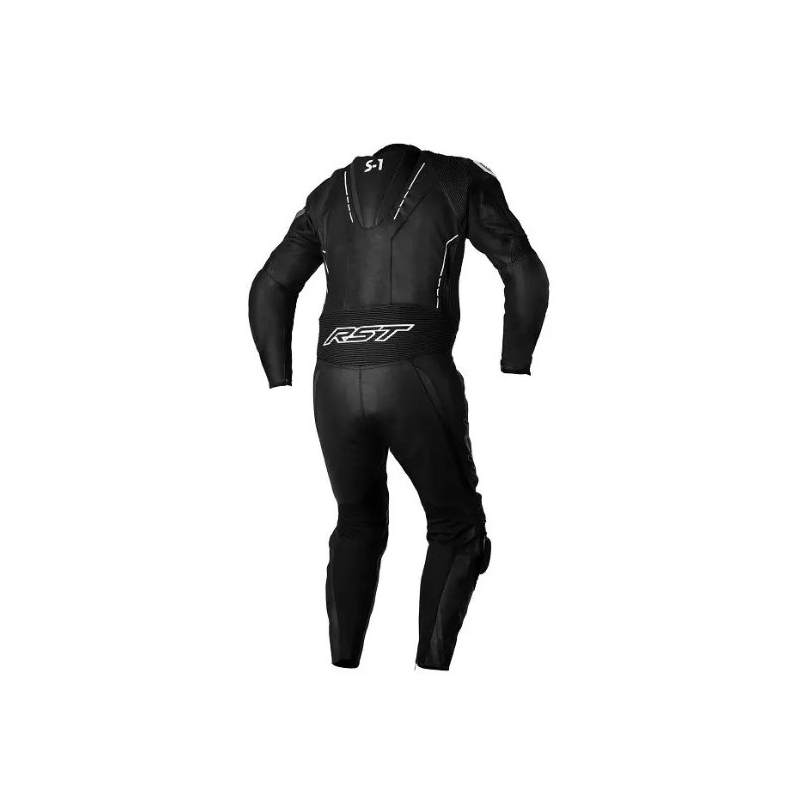 Enodelna motoristična obleka RST S1 CE črno-bele barve naprodaj razprodaja