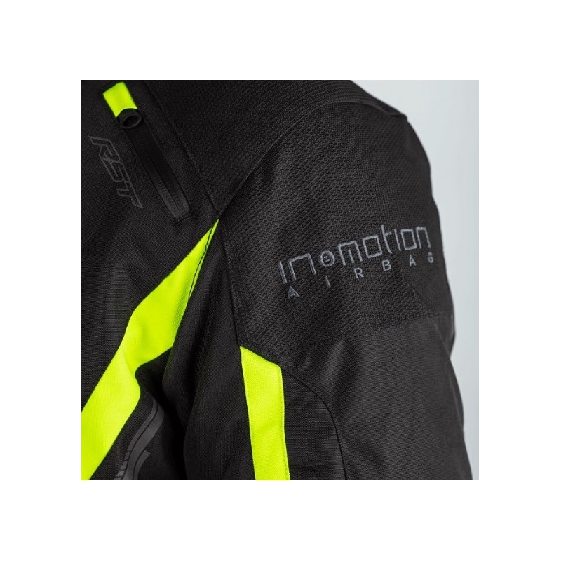 Jakna z zračno blazino RST Pro Series Paragon 6 Airbag CE black-fluo yellow razprodaja