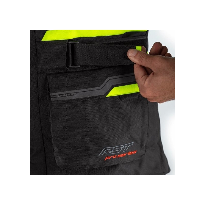 Jakna z zračno blazino RST Pro Series Paragon 6 Airbag CE black-fluo yellow razprodaja