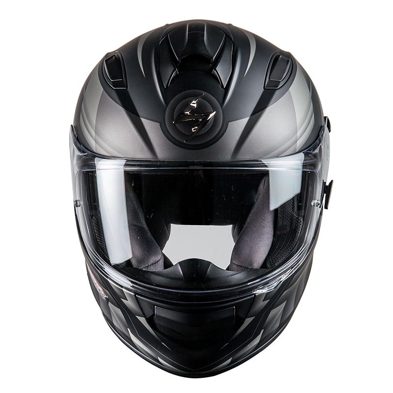 Moto integralna čelada Scorpion EXO-510 Air Scale black-silver razprodaja