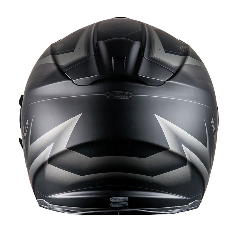 Moto integralna čelada Scorpion EXO-510 Air Scale black-silver razprodaja