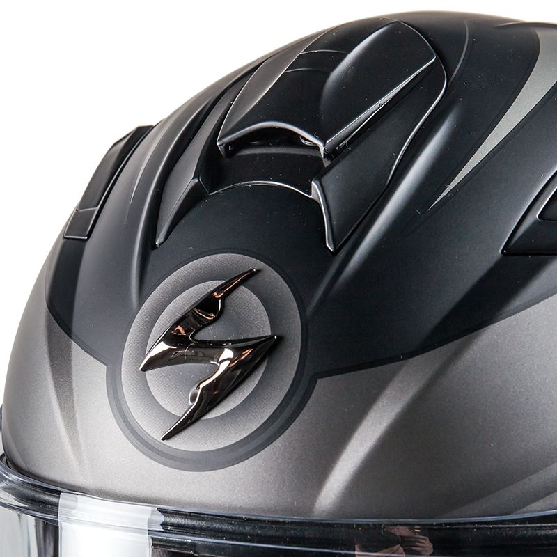 Moto integralna čelada Scorpion EXO-510 Air Scale black-silver razprodaja