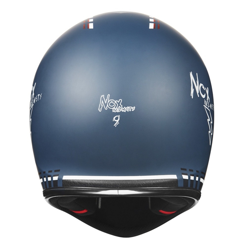 Integralna motoristična čelada NOX PREMIUM Seventy Nine modra