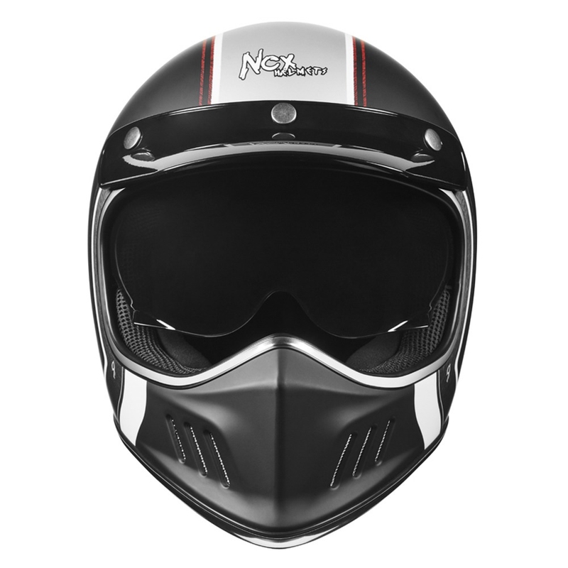 Integralna motoristična čelada NOX PREMIUM Seventy Nine črna