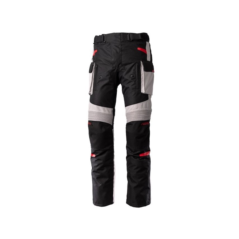 RST Endurance CE Black-Silver-Red Motoristične hlače razprodaja