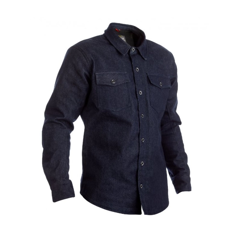 Motoristična majica RST X Denim CE temno modra naprodaj razprodaja