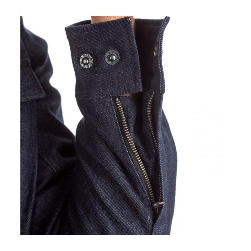 Motoristična majica RST X Denim CE temno modra naprodaj razprodaja