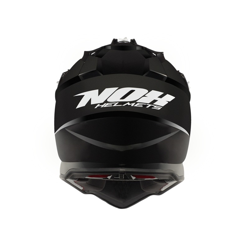 Otroška motokros čelada NOX N632K črna mat