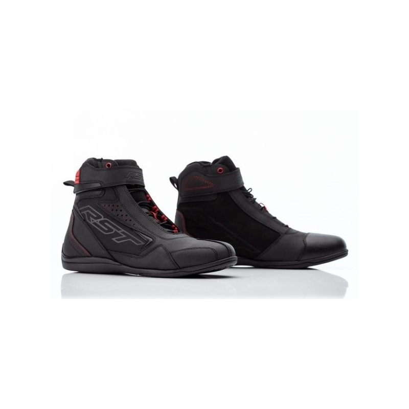 RST Frontier CE Black-Red Motorcycle Boots razprodaja