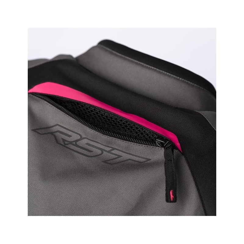 Ženska motoristična jakna RST AVA CE black-grey-pink razprodaja