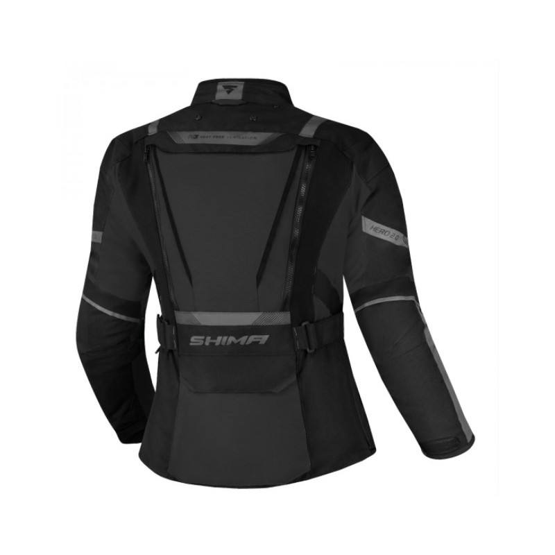 Shima Hero 2.0 ženska motoristična jakna Black