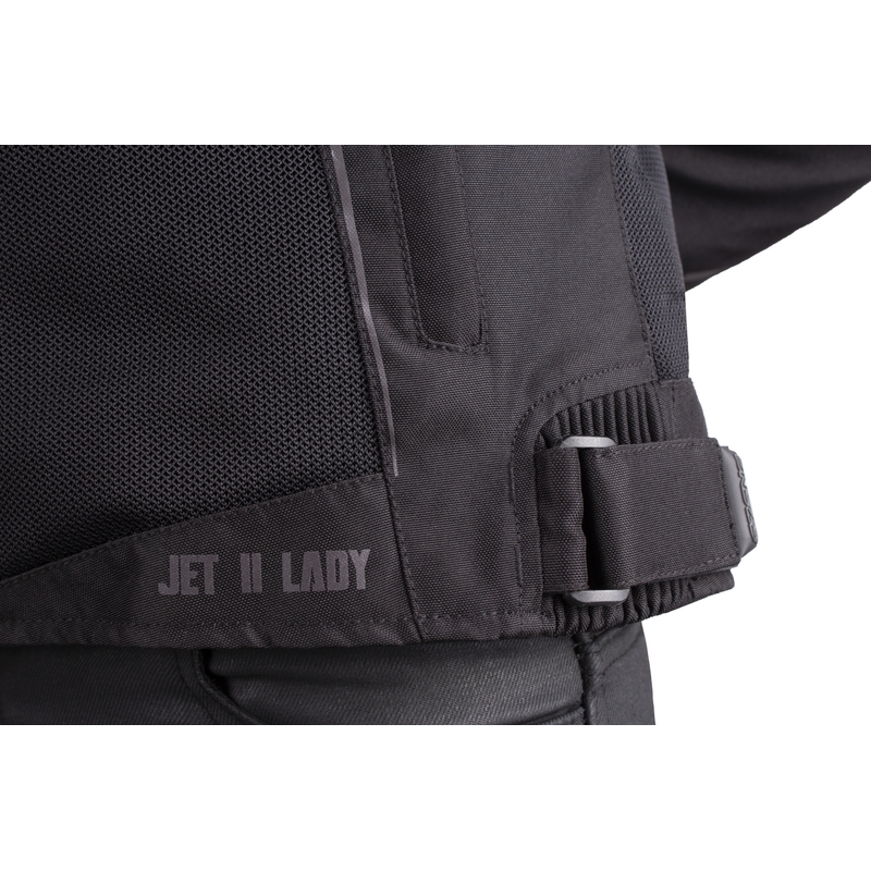 Ženska motoristična jakna Ozone Jet II Black razprodaja
