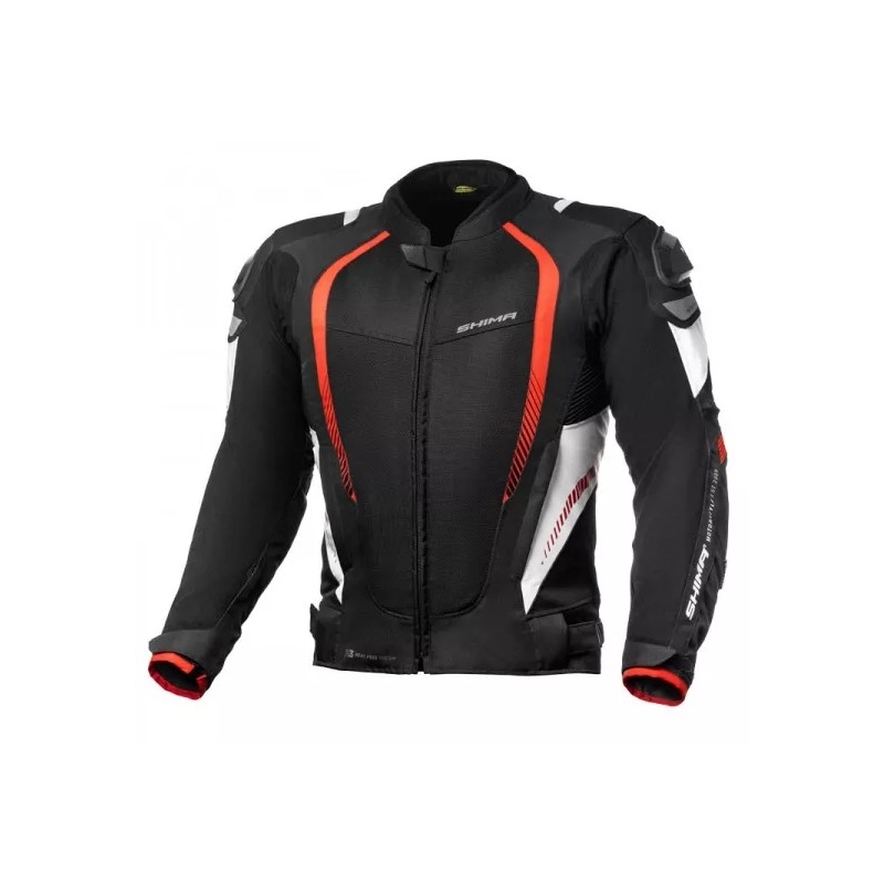 Shima Mesh Pro črno-rdeča motoristična jakna