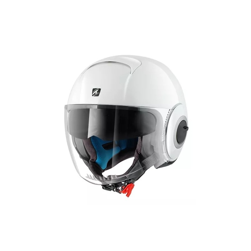 Odprta čelada SHARK NANO Blank bela