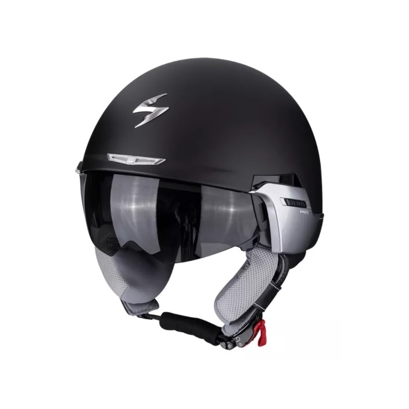 Motoristična čelada Scorpion EXO-100 Padova II black matte-black razprodaja