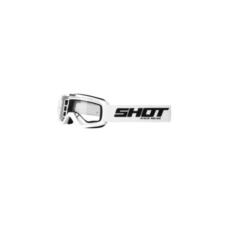 Otroška motokros očala Shot Rocket bela