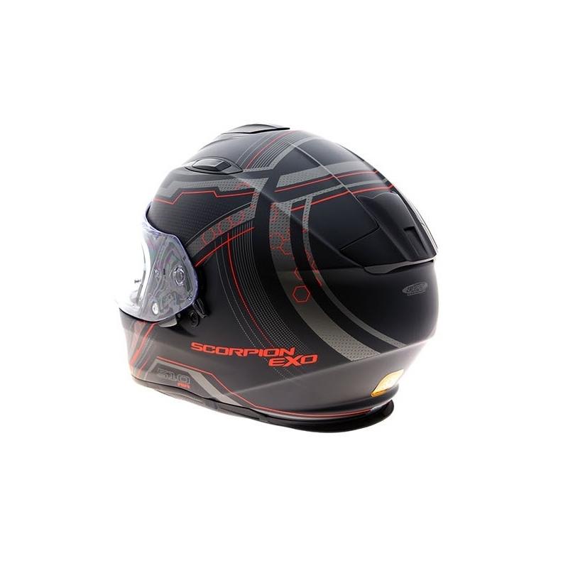 Integralna motoristična čelada Scorpion EXO-510 Air Sync black matte-red razprodaja