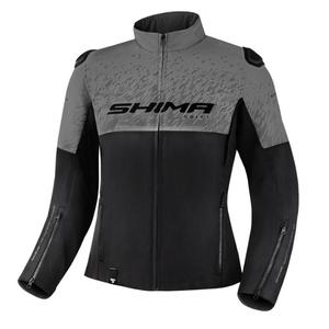 Ženska motoristična jakna Shima Drift black-grey