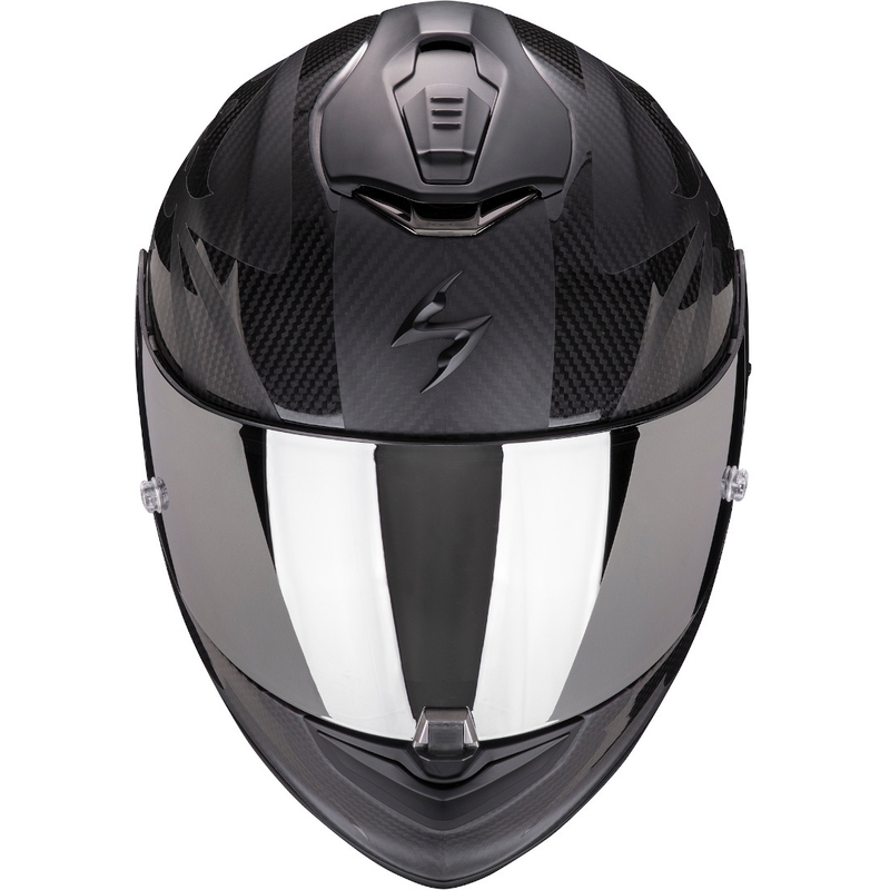 Integralna motoristična čelada Scorpion EXO-1400 Carbon Air Obscura črna