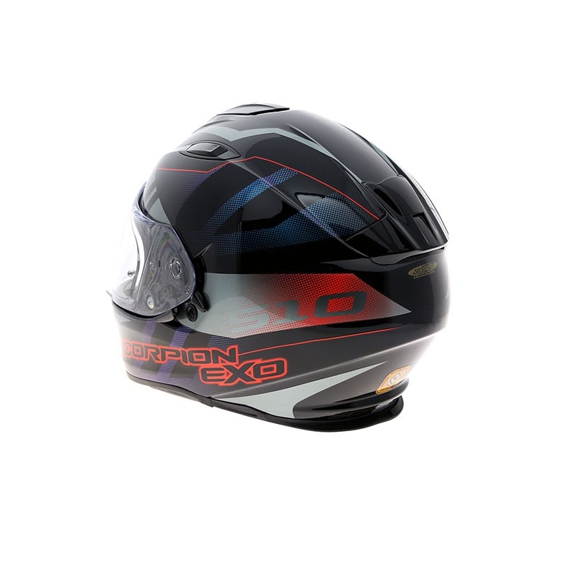 Integralna čelada Scorpion EXO-510 Stage black-silver-red razprodaja
