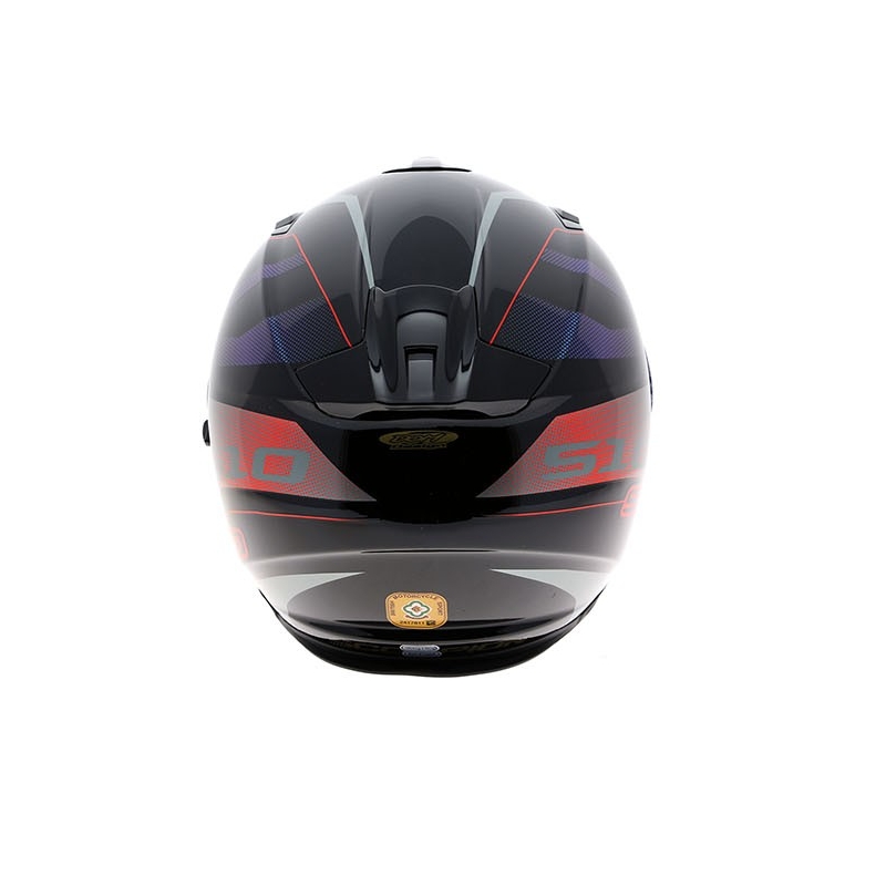 Integralna čelada Scorpion EXO-510 Stage black-silver-red razprodaja