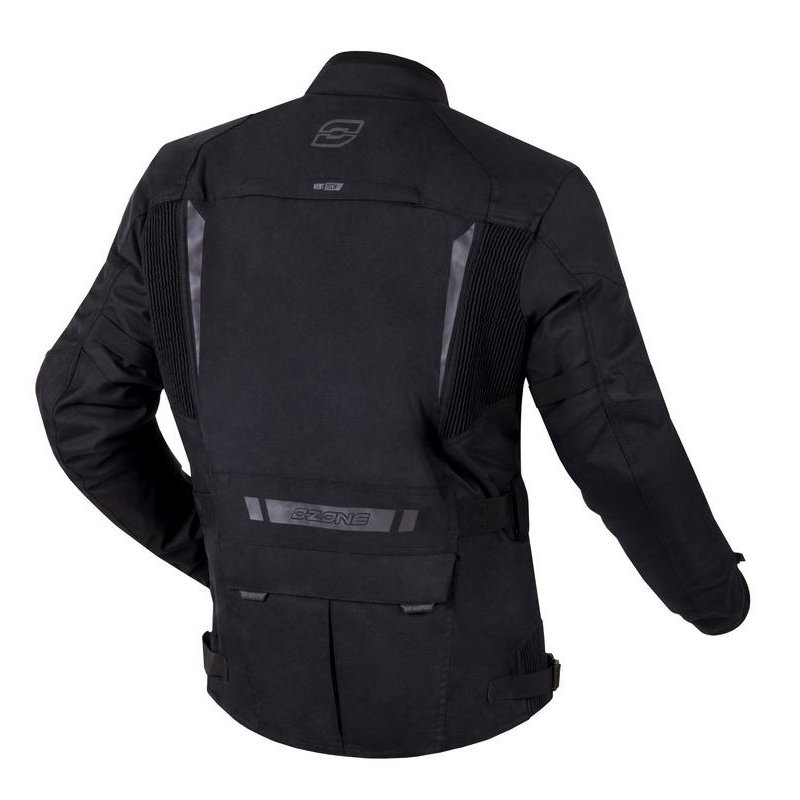 Ozone Traker Black Motorcycle Jacket razprodaja