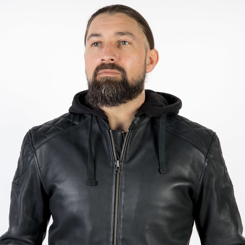 Ozone Striker Black motoristična jakna razprodaja