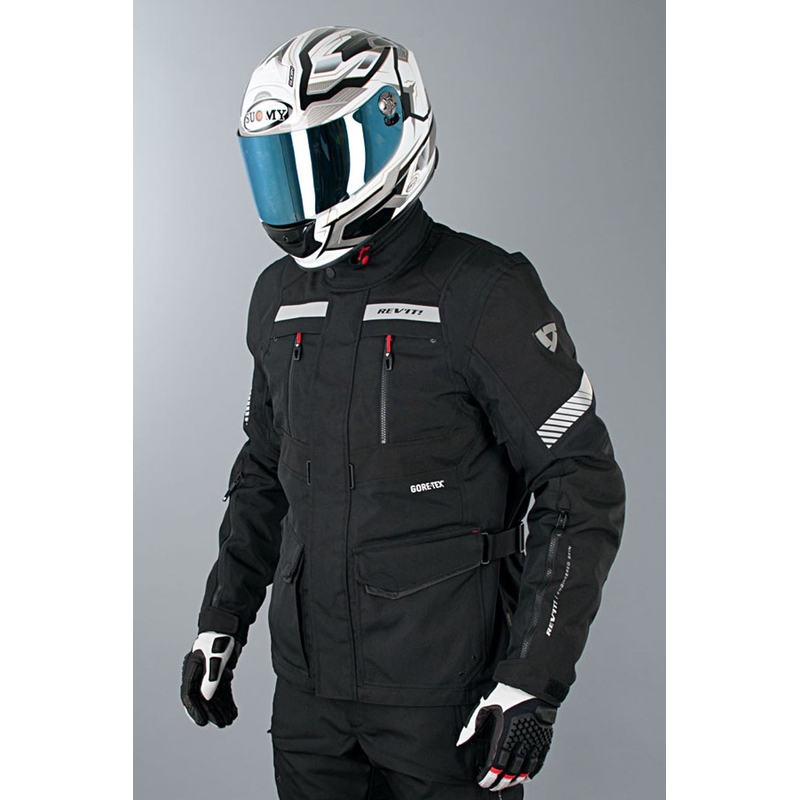 Revit Neptune GTX Black Motorcycle Jacket razprodaja
