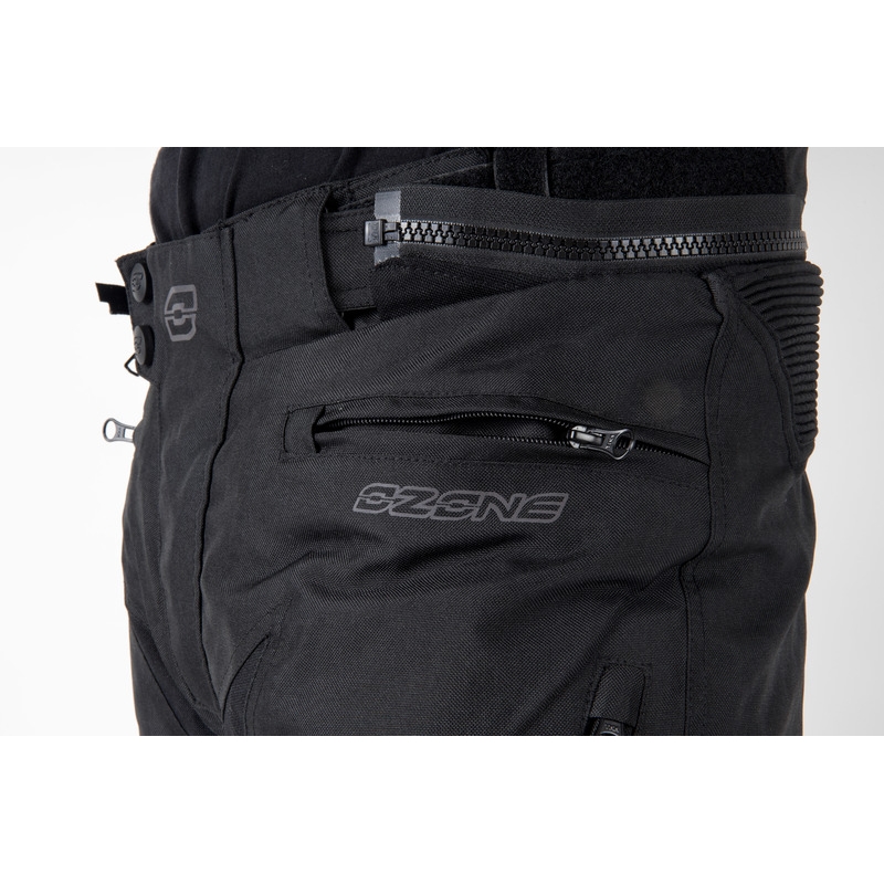 Ozone Vulcan Black Motoristične hlače