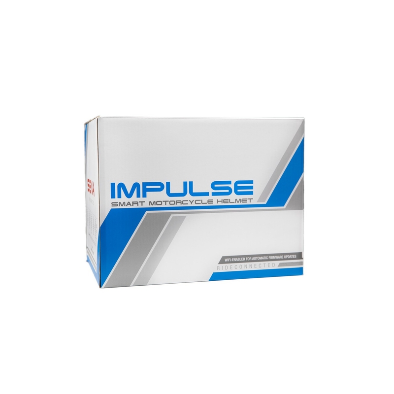 Motoristična čelada z mrežasto slušalko SENA Impulse black matte