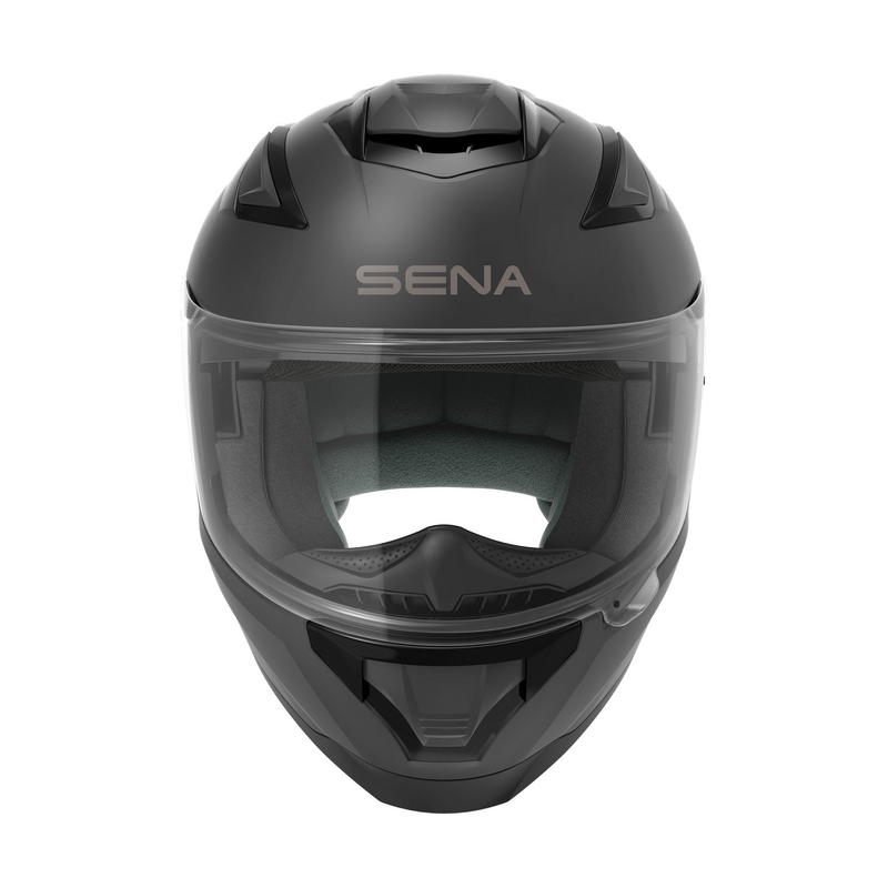 Integralna motoristična čelada z mrežasto slušalko SENA Stryker Black Matte