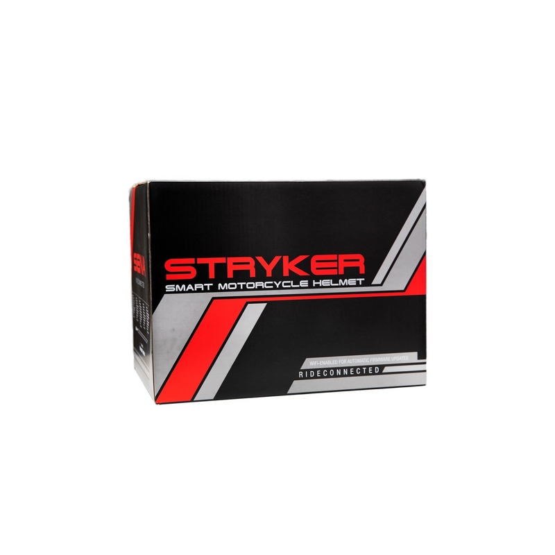 Integralna motoristična čelada z mrežasto slušalko SENA Stryker Black Matte