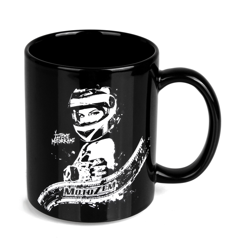 Mug MotoZem - Živimo z motorji - Ženska