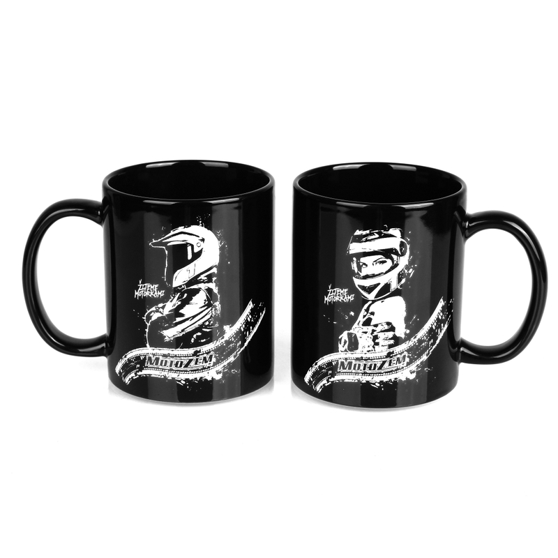 Mug MotoZem - Živimo z motorji - Ženska