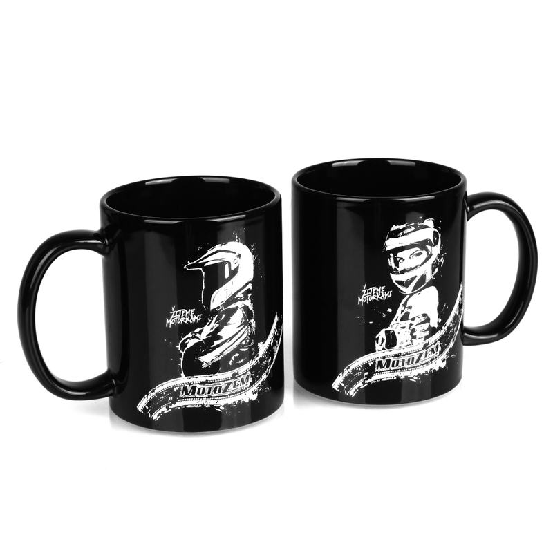 Mug MotoZem - Živimo z motorji - Ženska