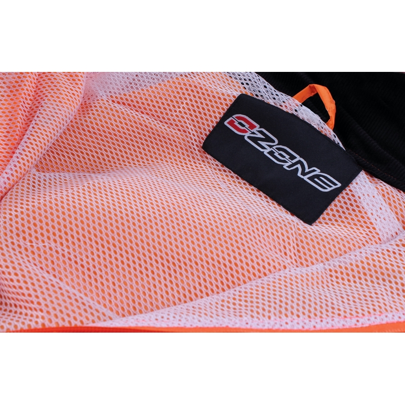Motoristična jakna za dež Ozone orange