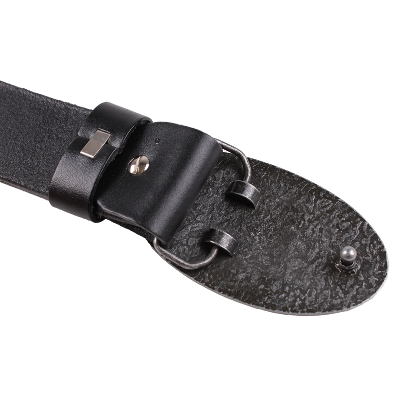 Usnjeni moto pas z zaponko Yamaha