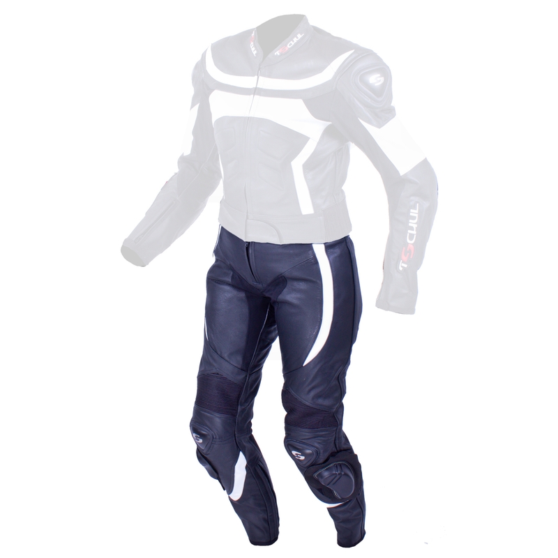 Ženske hlače Tschul 726 Sofia črno-bele hlače razprodaja