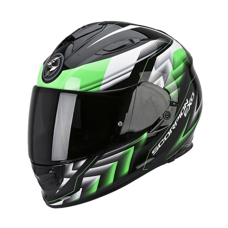 Integralna moto čelada Scorpion EXO-510 Air Scale črno-zelena razprodaja