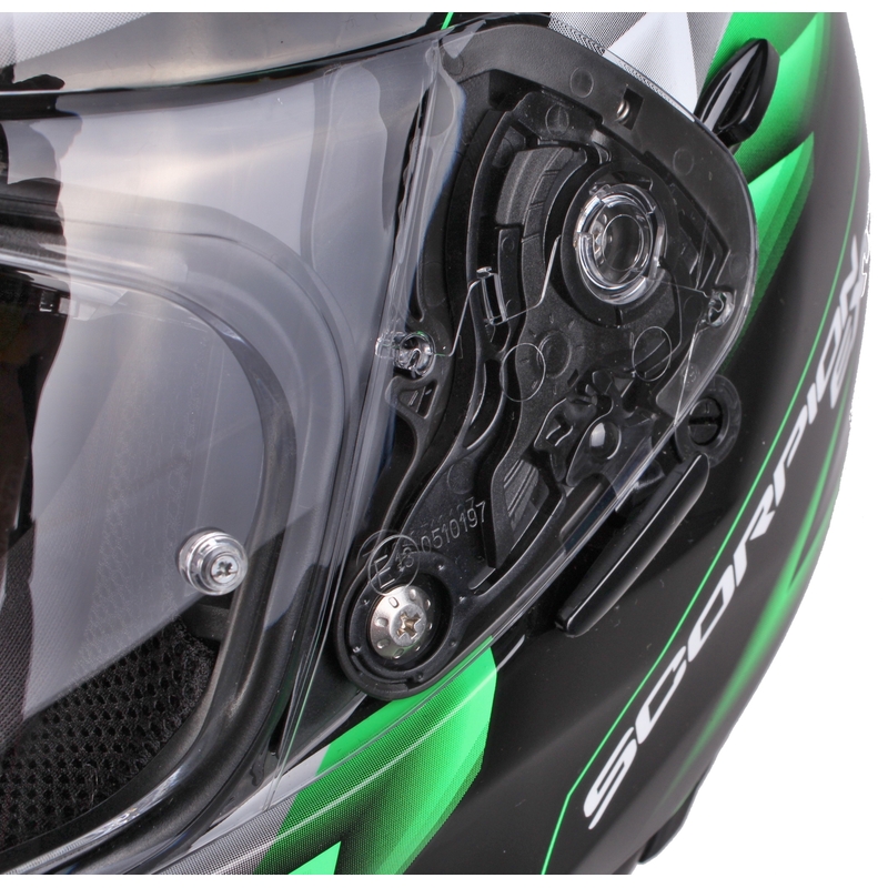 Integralna moto čelada Scorpion EXO-510 Air Scale črno-zelena razprodaja