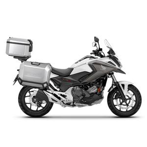 Kompletní sada hliníkových kufrů SHAD TERRA, 37L topcase 47L/47L boční kufry, včetně montážní sady a plotny SHAD HONDA NC 750 X