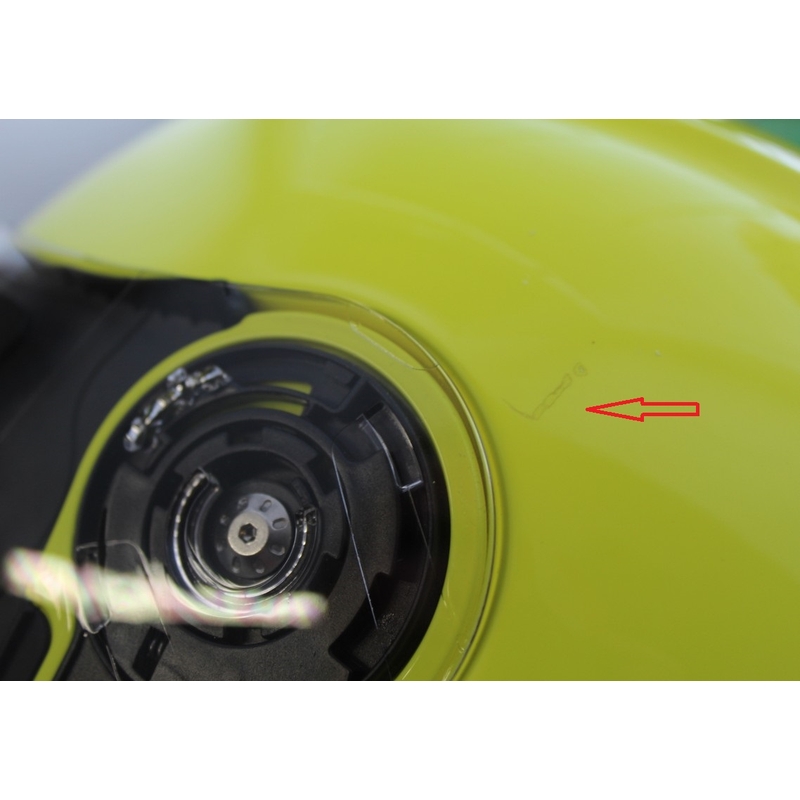 RSA TR-01 rumena motoristična čelada za prodajo razprodaja