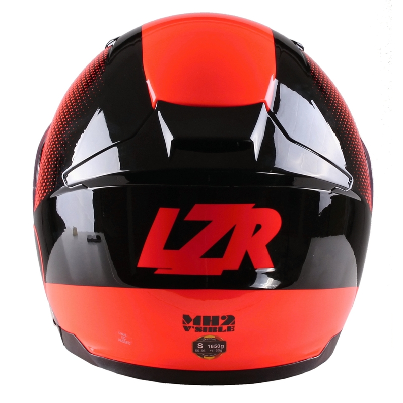 Lazer MH2 V'sible fluo red tip-up motoristična čelada razprodaja