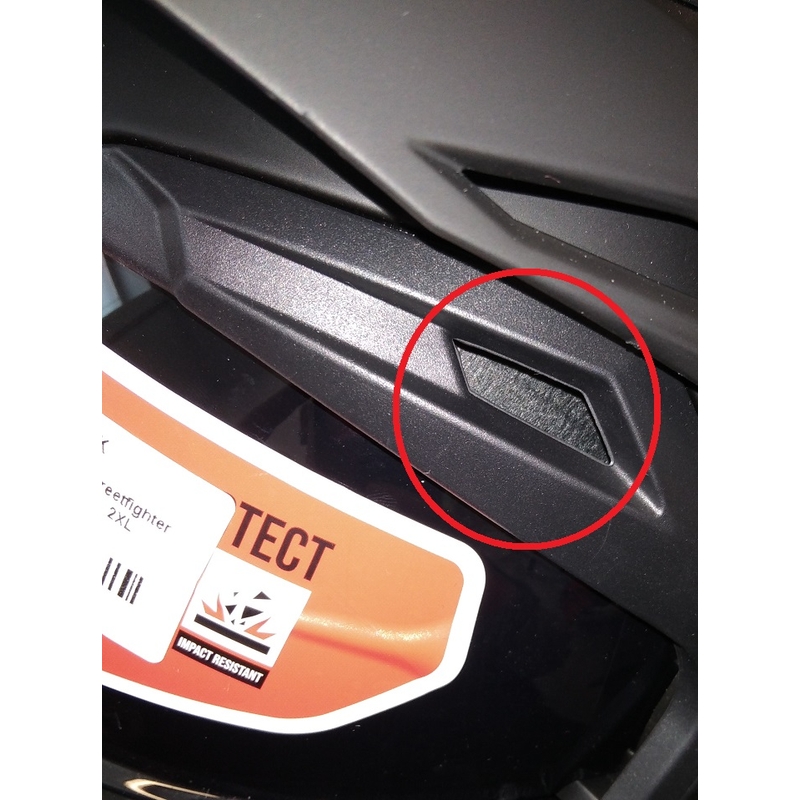 Motoristična čelada MT Streetfighter Skull 2020 oranžno-rjava - kakovost II