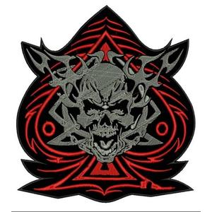 Patch Pik rdeča