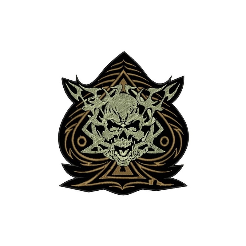 Patch Pik rjav - velik